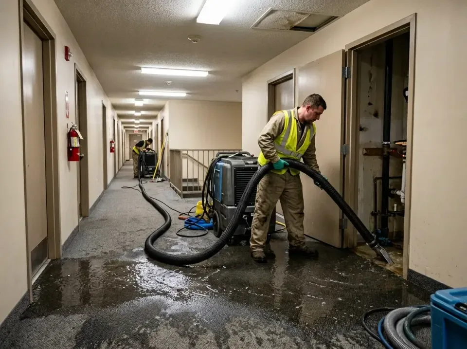 multi-unit-apartment-hallway-f-005 — frequently asked questions, Emergency Burst Pipe Water Extraction & Removal in Beverly,…